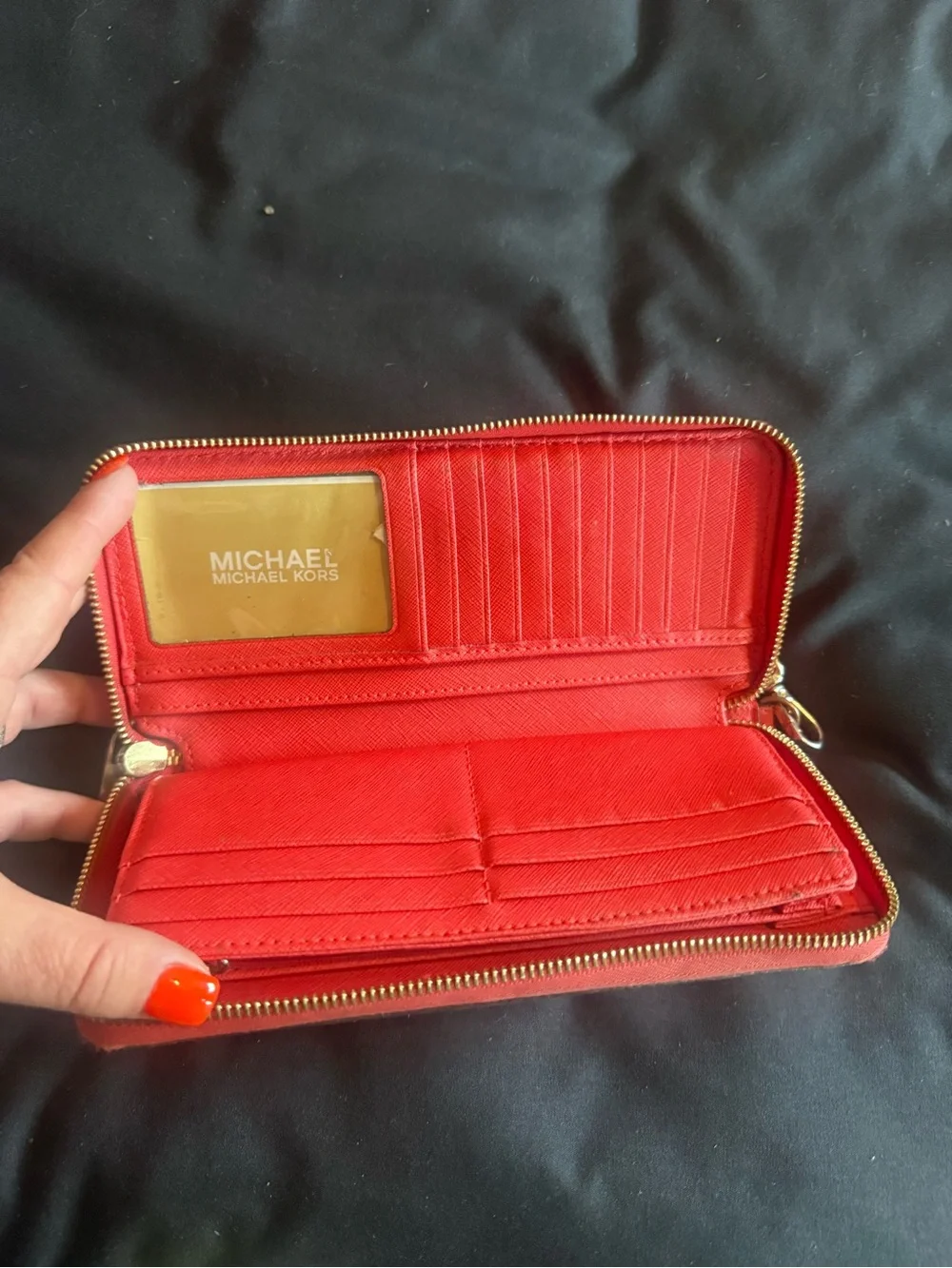 Michael Kors red michael